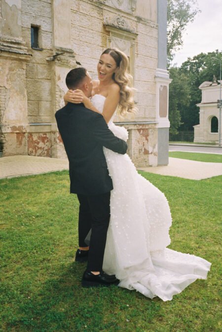 Karolina ir Gabrielius vestuvių dieną